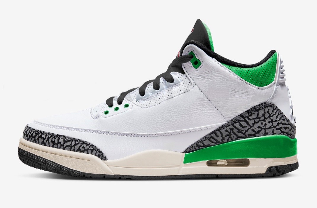 Air Jordan 3 Retro “Lucky Green” - CK9246-136