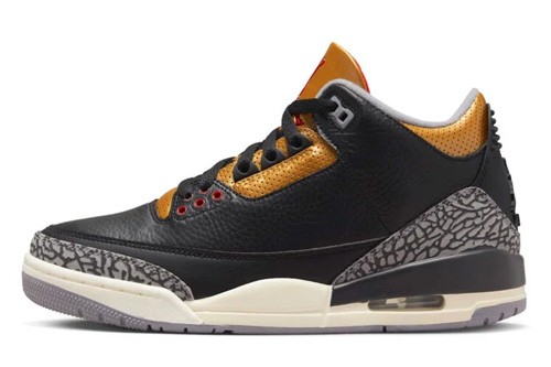 Air Jordan 3 Retro “Black Gold”