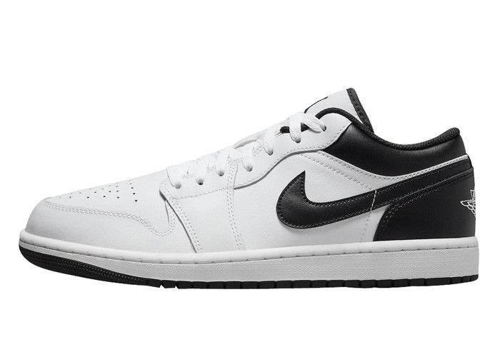 Air Jordan 1 Low White Black 553558 132