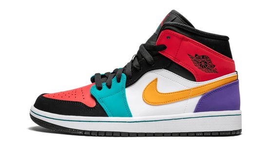 Air Jordans 1 Mid “Multicolor” 554724-125